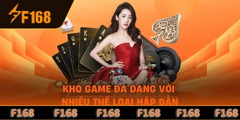 Kho game đa dạng với nhiều thể loại hấp dẫn